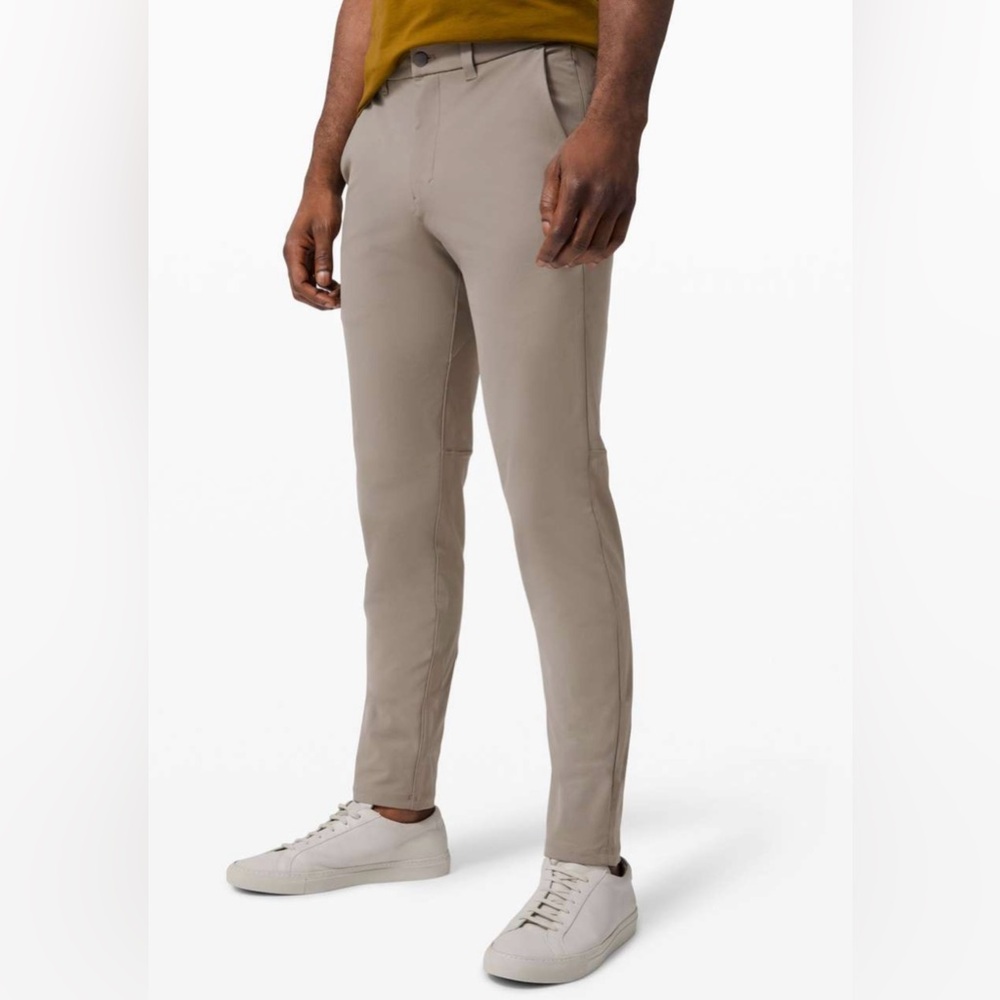 Lululemon- Commission Pant Slim- Color/Carbon Dust- 34- Like New!!‎